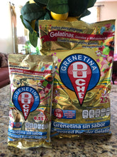 GRENETINA DE RES BOLSA DORADA 290 BLOOM ESPECIAL PARA ELABORAR GELATINAS DE AGUA  O LECHE. PRESENTACIONES DE  1KG/2.2 LB  O DE 250 GR.