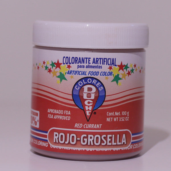 Colorante Alimentario Grosella Rojo/Rojo Grosella 270. Polvo/Polvo (2.2 lb)  : Comida Gourmet y Alimentos 